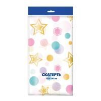 Скатерть полиэтиленовая 120х180см Бумфети 1/50