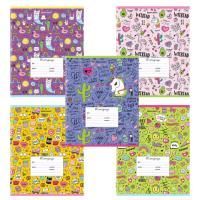 Тетрадь 24л Яркий микс линия BRAUBERG