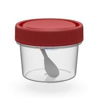 Контейнер 30мл медиц., однораз., стерильный  в упаковке с ложечкой Медком 1/400