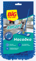 Насадка МОП плоская 42х13см Smart BIG City карманы микрофибра шенилл 1/25