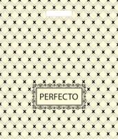 Пакет с вырубной ручкой (42х48)-90 Перфекто Беж Тико  25/400