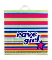 Пакет с петлевой ручкой (55х55+4)-60 Rave Girl Турция 25/250