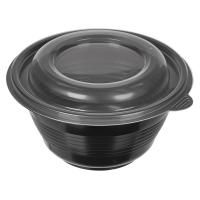 Контейнер ПП 500мл d-144мм h-70мм ПК-58 круглый суповой черный (крышка 446877) ТДУ 32/480 
