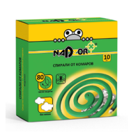 Репеллент Спирали от комаров без запаха Nadzor (10шт) 1/60
