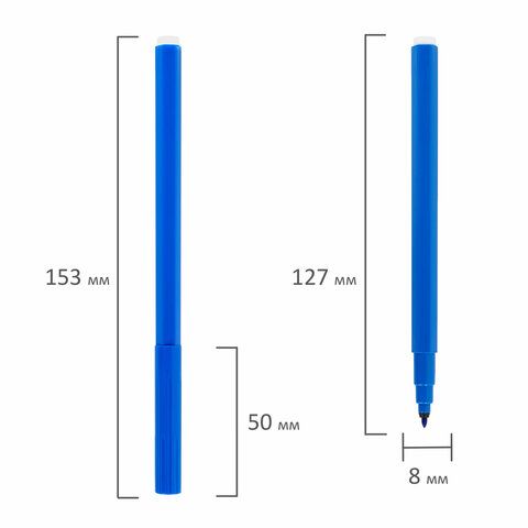 Фломастеры 10цв смываемые вентилируемый колпачок CENTROPEN Пингвины 1/24