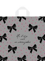 Пакет с петлевой ручкой (44x42)-70 Милые бантики Тико 50/300