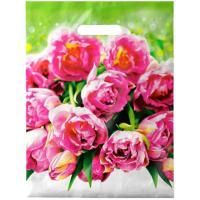 Пакет с вырубной ручкой (30х40)-30 Натюрель 50/1000