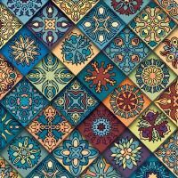 Салфетки (33х33) 3-сл Плитка (20) 1/15