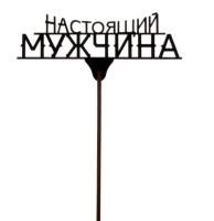 Топпер для торта 23 февраля! Микс 1/5