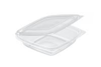 Контейнер с крышкой ПЭТ (138х138х35) СКр-14/14-250 UPAX-UNITY 400/400 