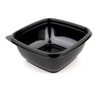 Контейнер ПЭТ 750мл (160х160х62) СпК-1616 Кубик черный ПолиЭр 75/450