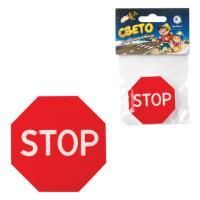 Значок светоотражающий Знак STOP 50мм 1/5