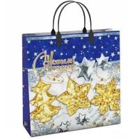 НГ Сумка пластиковая (30х30)-150 Новогодний вечер Интерпак 1/40