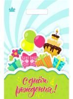 Пакет с вырубной ручкой (20х30)-30 Подарочный кекс Тико 100/3000