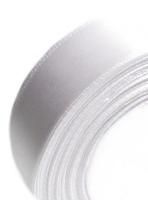 Лента атласная 25мм 25м белая 1/5