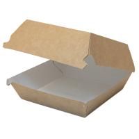 Коробка для гамбургеров 120х120х70мм ECO BURGER L крафт DoECO 50/150  