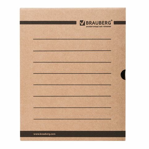 Короб архивный с клапаном А4 (260х325мм) 150мм до 1400л BRAUBERG 1/50 (клиент)