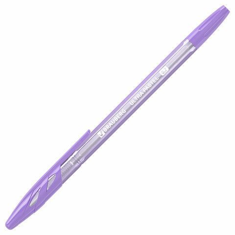 Ручка шариковая масляная синяя 0,7мм корп ассорти BRAUBERG Ultra Pastel 1/50