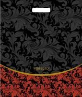 Пакет с вырубной ручкой (42х48)-90 Перфекто Руж Тико 25/400