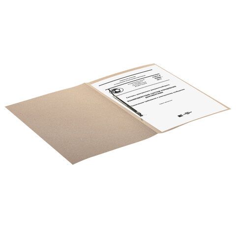 Скоросшиватель картон STAFF 220 г/м2 до 200л  1/200