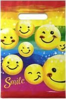 Пакет с вырубной ручкой (20х30)-30 Смешинки Интерпак 100/2000 