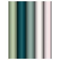 Бумага подарочная 70х100см 80г/м ассорти Meshu Serene colors 1/50