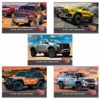 Альбом для рисования 24л А4 скоба обложка картон JEEPING HATBER 1/11/55