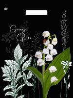 Пакет с вырубной ручкой (31,5х43)-50 Грэй Глосс Ландыш Тико 50/500