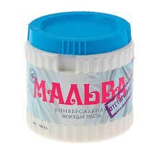 Паста моющая универсальная Мальва 600г Хитон 1/12 Паста моющая универсальная Мальва 600г Хитон 1/12