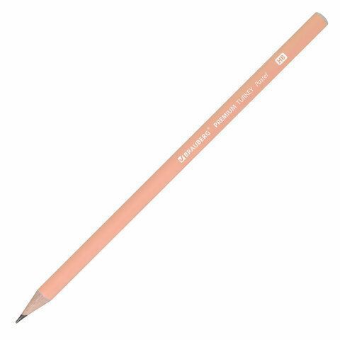 Карандаш чернографитный BRAUBERG PREMIUM TURKEY, 1 шт, 