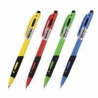 Ручка шар авт STAFF College BP-16 корп.ассор синяя