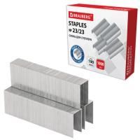 Скобы №23/23 1000шт СВЕРХПРОЧНЫЕ от 110 до 190л BRAUBERG 1/10/80