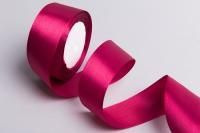 Лента атласная 40мм 25м бордовый 5/5