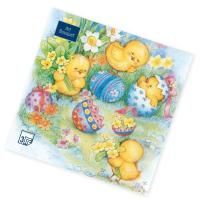 Салфетки (33х33) 3-сл АртБукет Пасхальные Игры(20) 1/12