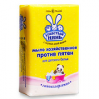Мыло хозяйственное 180гр Ушастый нянь от пятен 1/36 Мыло хозяйственное 180гр Ушастый нянь от пятен 1/36