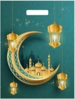 Пакет с вырубной ручкой (31х40)-30 Праздник Ураза-байрам 50/1300